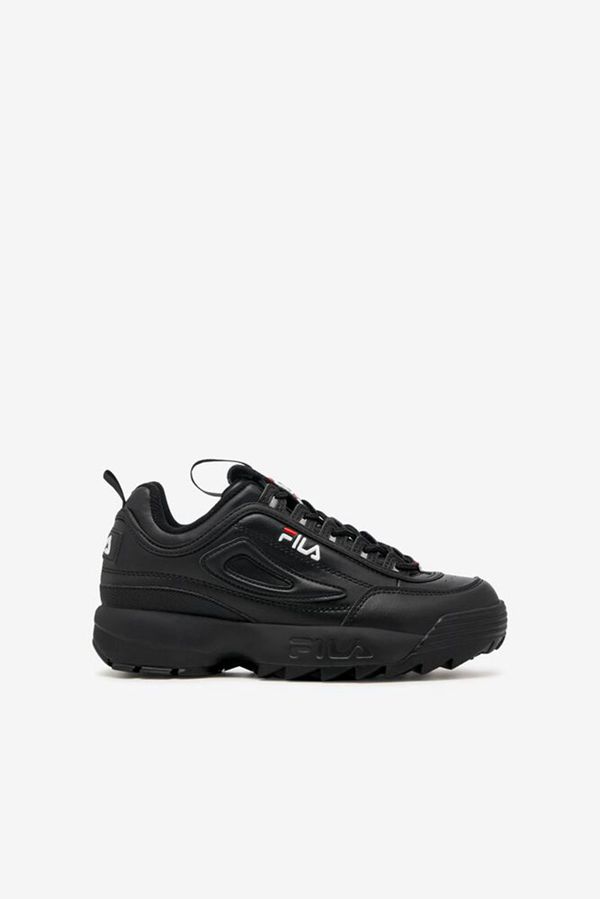 Zapatillas Fila Niños Negras / Negras / Blancas - Disruptor 2 - España 768510TBF